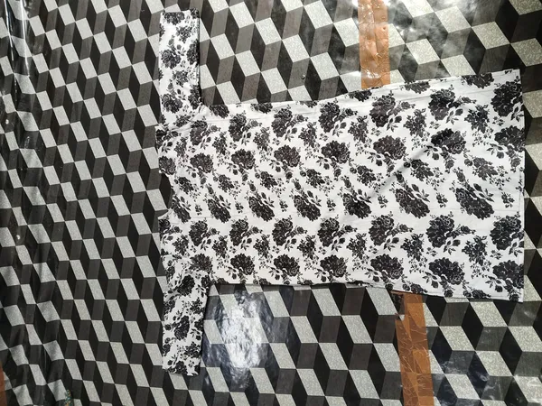 Black_White_Printed_Kurta_Set_for_Women