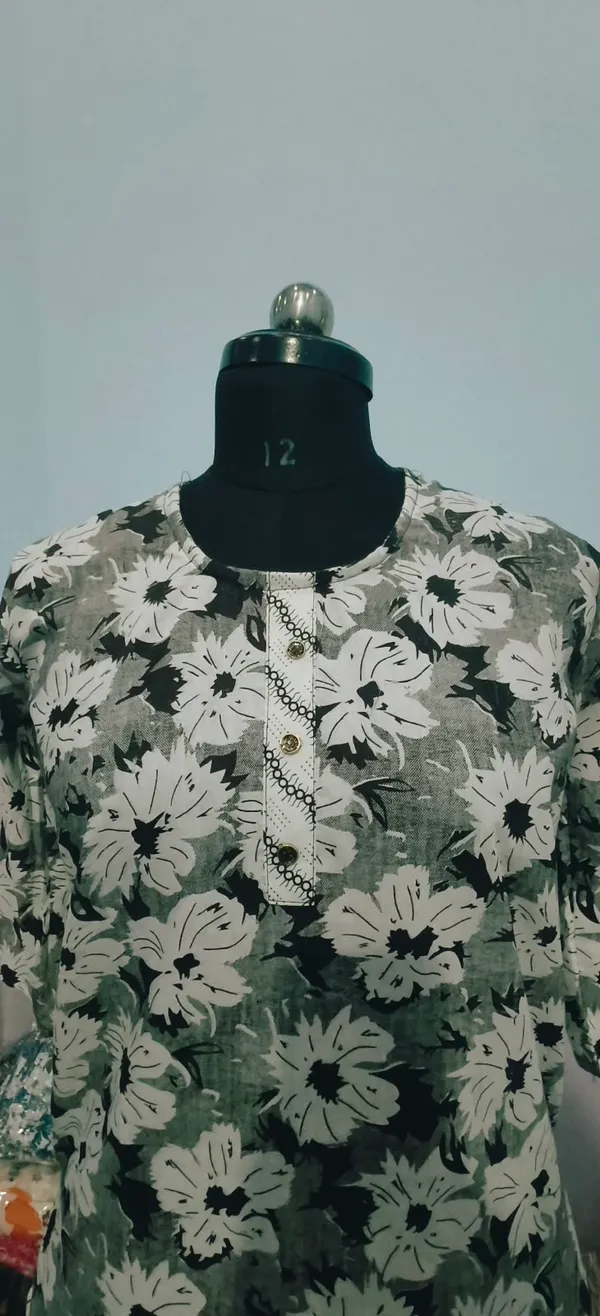 Green_Floral_Print_Straight_Kurta_Set_for_Women