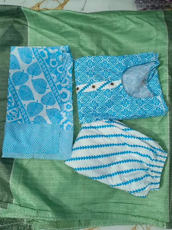 Blue_Cotton_Printed_Kurta_Set_for_Women