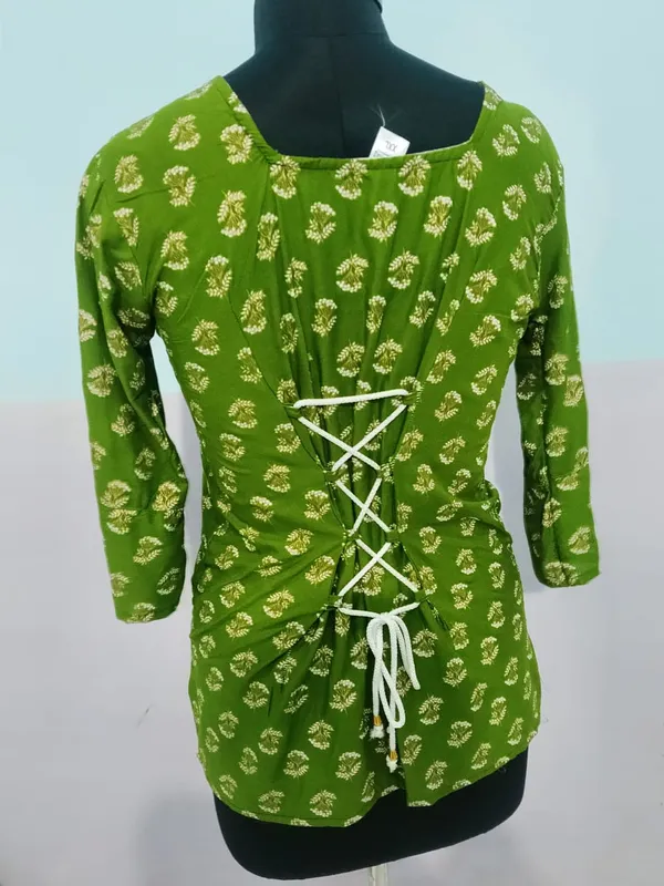 Green_Printed_Straight_Kurti_for_Women