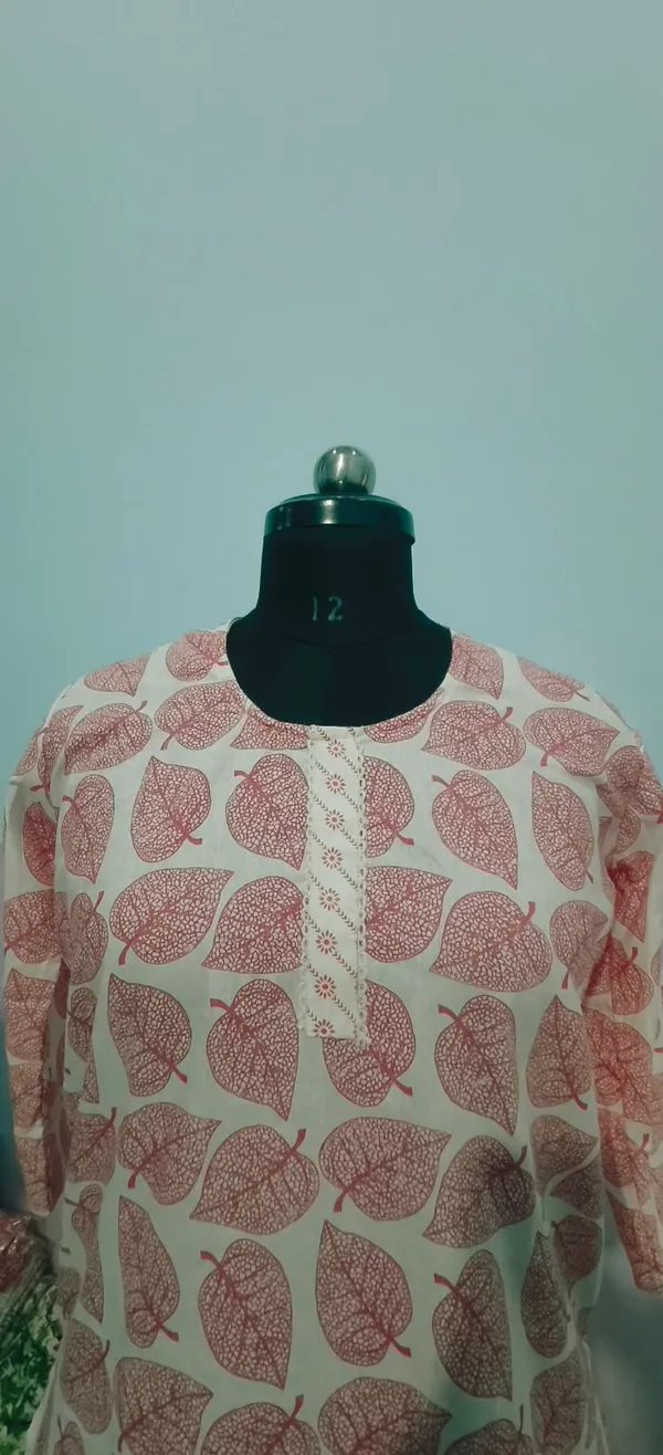 Cream_Printed_Straight_Kurta_For_Women
