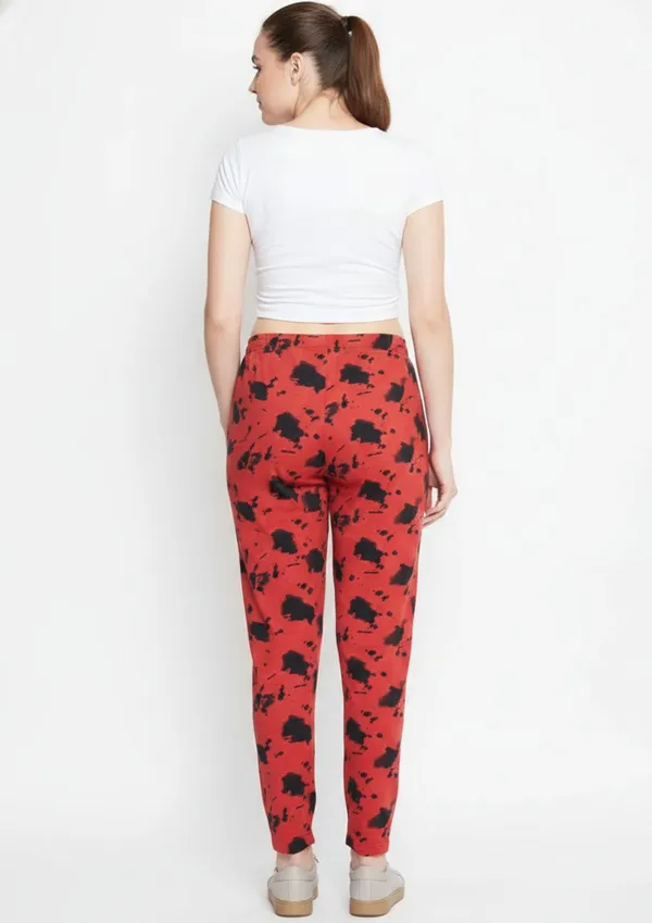 Red_Cotton_Printed_Slim_Fit_Leggings_For_Women