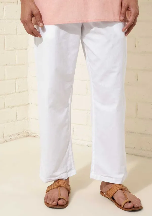 White_Relaxed_Fit_Pajama_for_Men