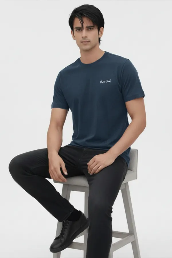 Navy_Cotton_Regular_Fit_T-Shirt_For_Men