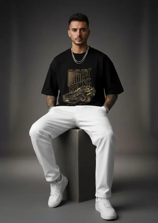 Black_Cotton_Oversized_Fit_Graphic_T-Shirt_For_Men