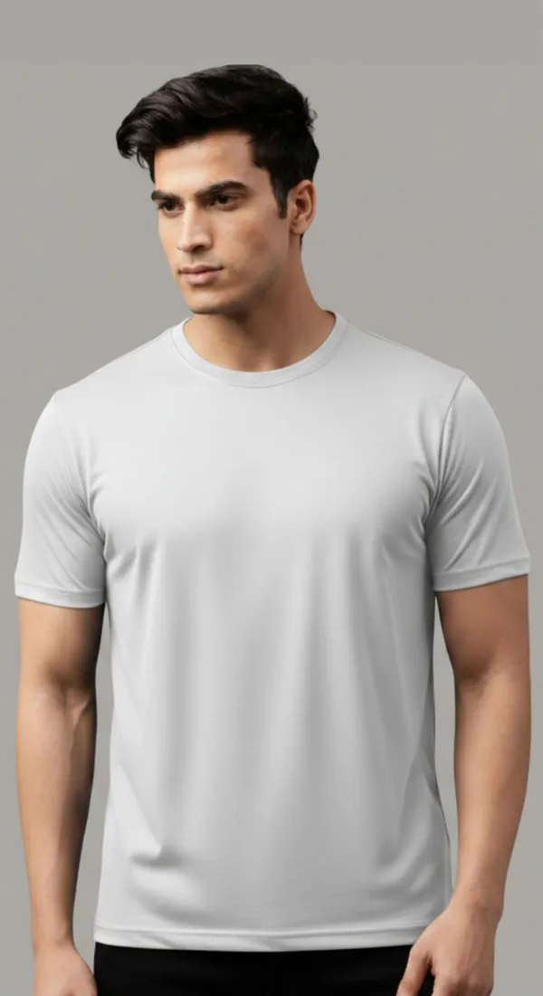 Light_Grey_Polyester_Regular_Fit_Crew_Neck_T-Shirt_For_Men