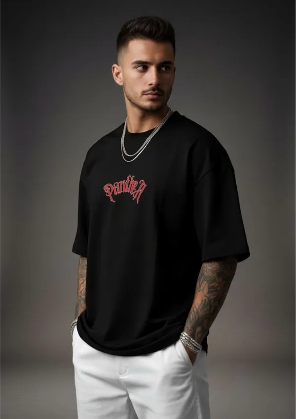 Black_Cotton_Oversized_Graphic_T-Shirt_For_Men