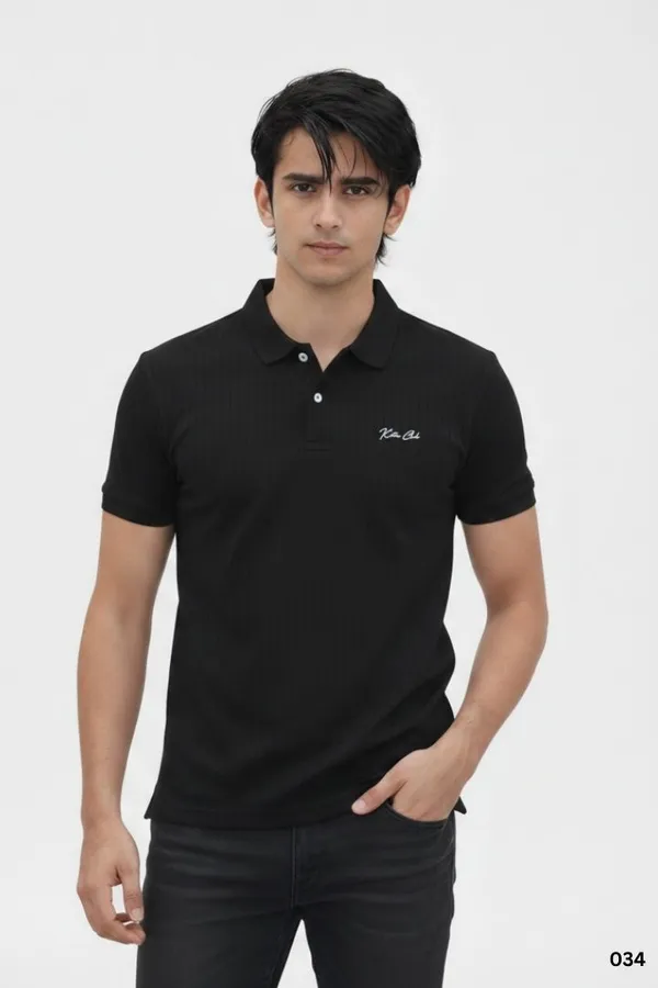 Black_Cotton_Polo_T-Shirt_For_Men