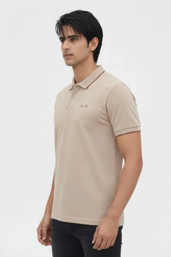 Beige_Cotton_Regular_Fit_Polo_T-Shirt_For_Men