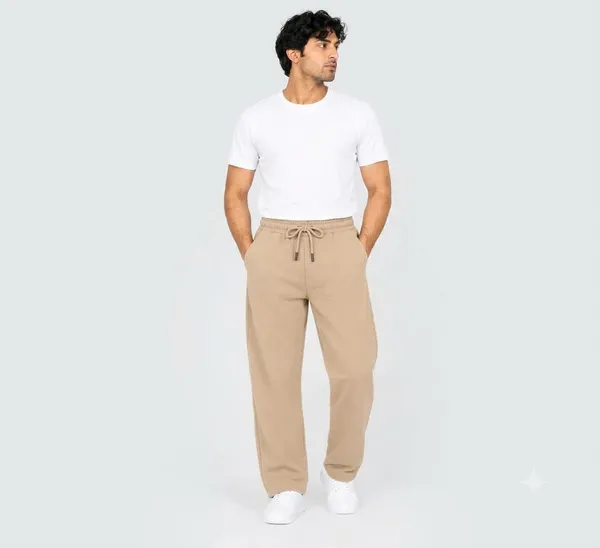 Light_Camel_Cotton_Relaxed_Fit_Joggers_for_Men
