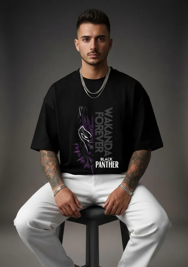 Black_Cotton_Oversized_Fit_Graphic_T-Shirt_For_Men