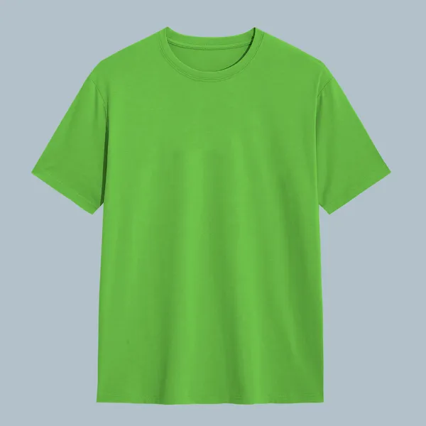 Green_Cotton_Regular_Fit_T-Shirt_For_Men