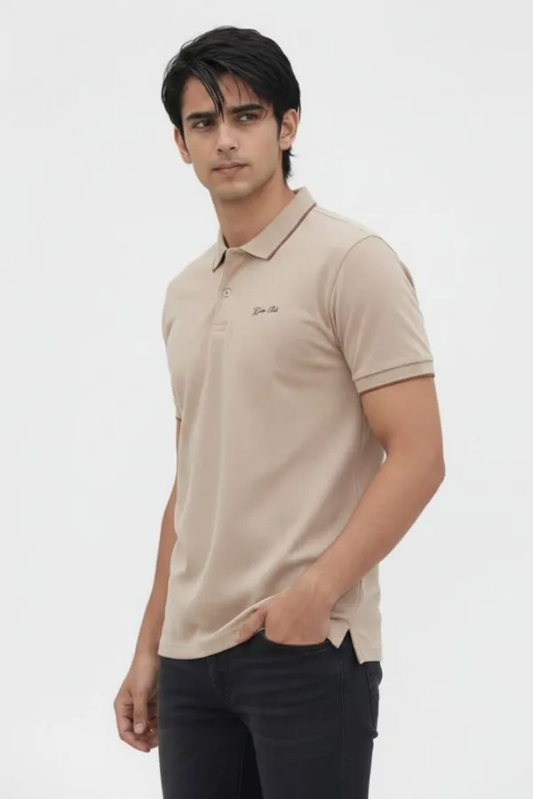 Beige_Cotton_Regular_Fit_Polo_T-Shirt_For_Men