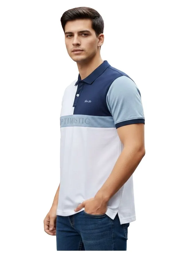 Multicolor_Cotton_Colour-Block_Polo_T-Shirt_For_Men
