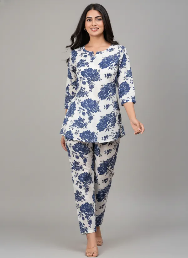 Blue_Floral_Print_Relaxed_Fit_Co_Ord_Set_for_Women