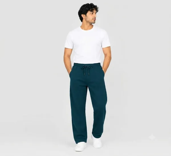 Deepest_Aqua_Cotton_Fleece_Joggers_for_Men