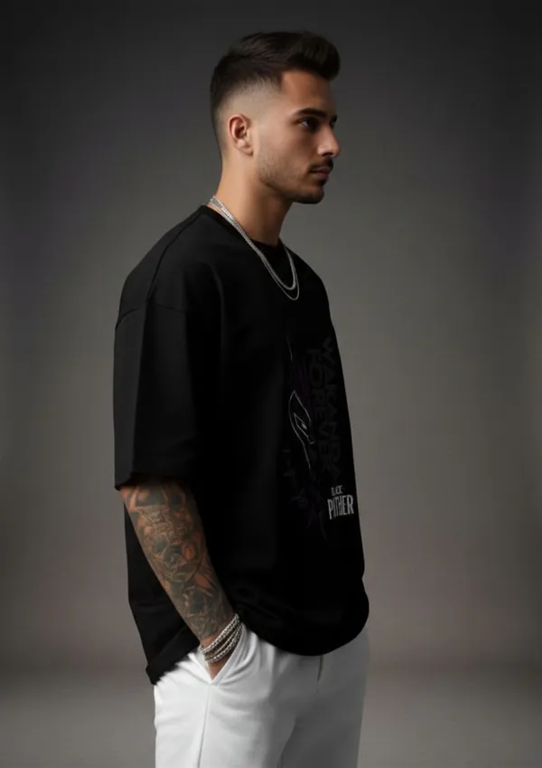 Black_Cotton_Oversized_Fit_Graphic_T-Shirt_For_Men
