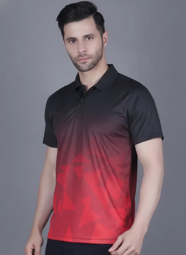 Black_And_Red_Gradient_Polo_T-Shirt_for_Men