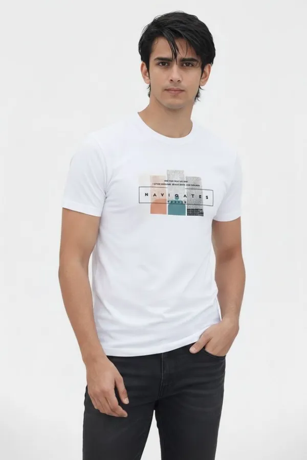 White_Cotton_Regular_Fit_Graphic_T-Shirt_For_Men