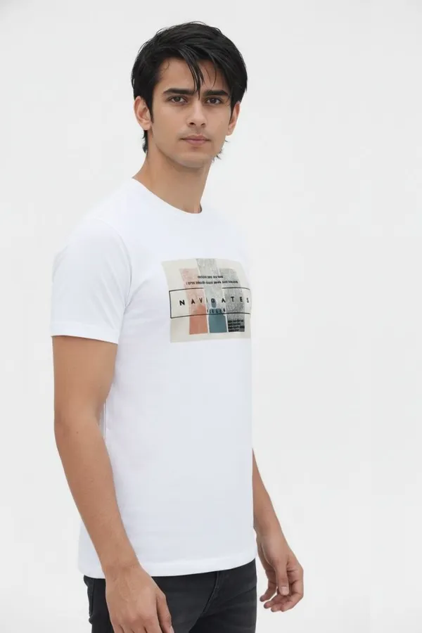 White_Cotton_Regular_Fit_Graphic_T-Shirt_For_Men