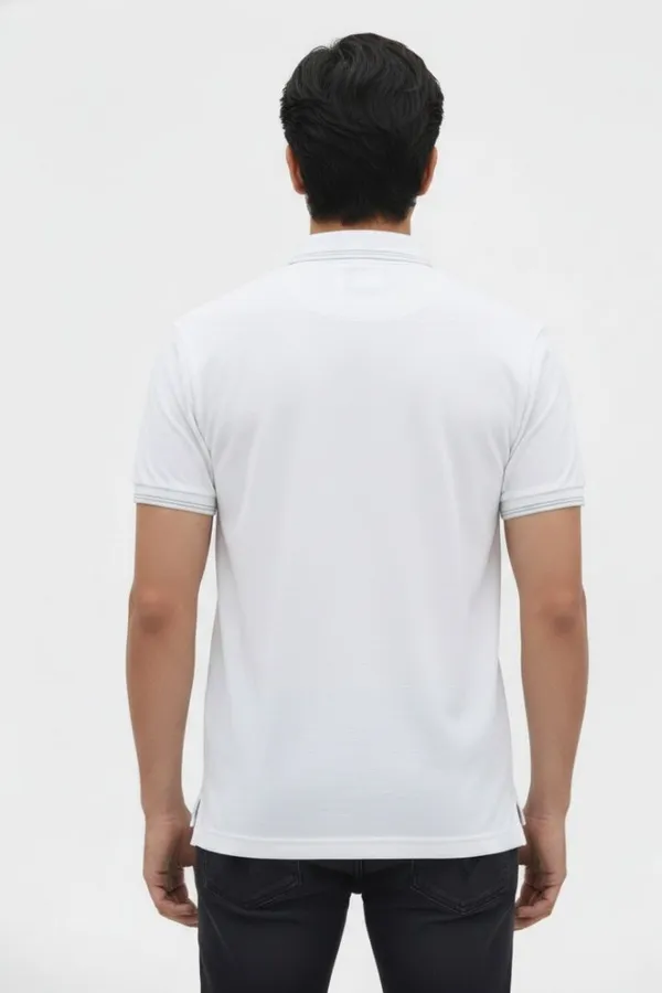 White_Cotton_Polo_T-Shirt_For_Men