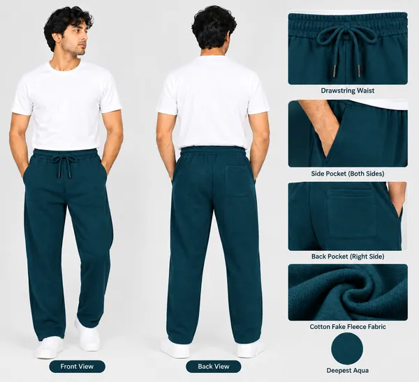 Deepest_Aqua_Cotton_Fleece_Joggers_for_Men