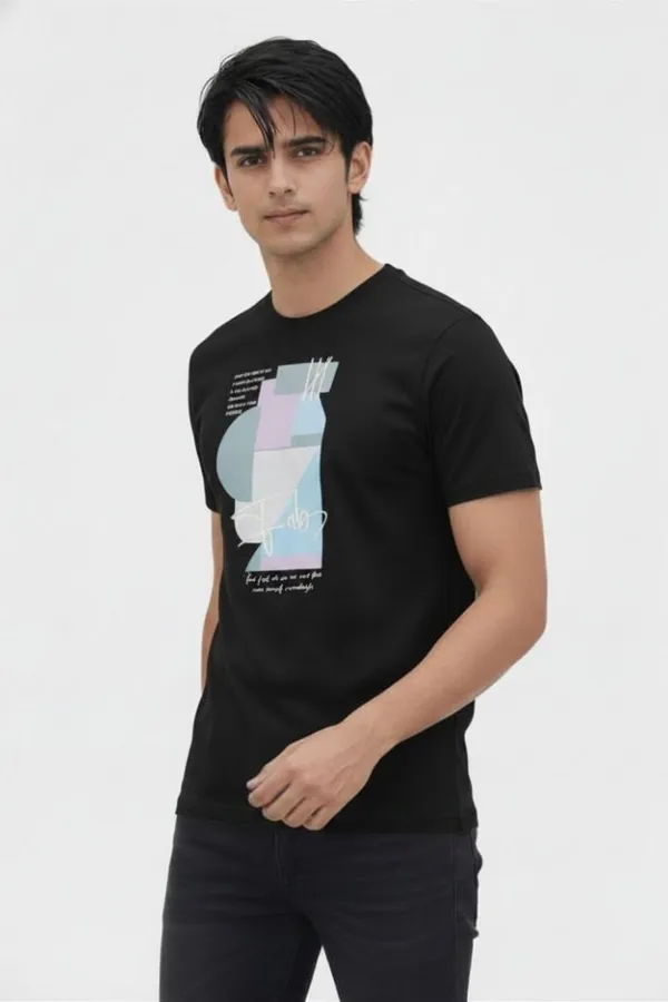 Black_Cotton_Regular_Fit_Printed_T-Shirt_For_Men