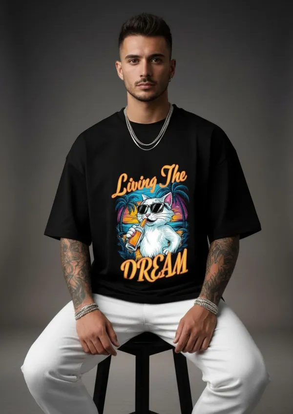 Black_Cotton_Oversized_Graphic_T-Shirt_For_Men