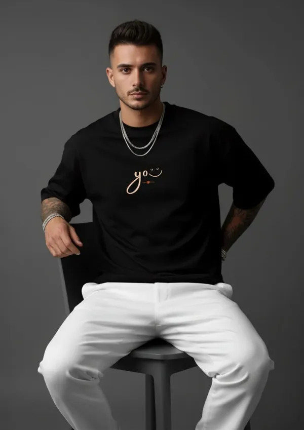 Black_Cotton_Oversized_Fit_Graphic_T-Shirt_For_Men