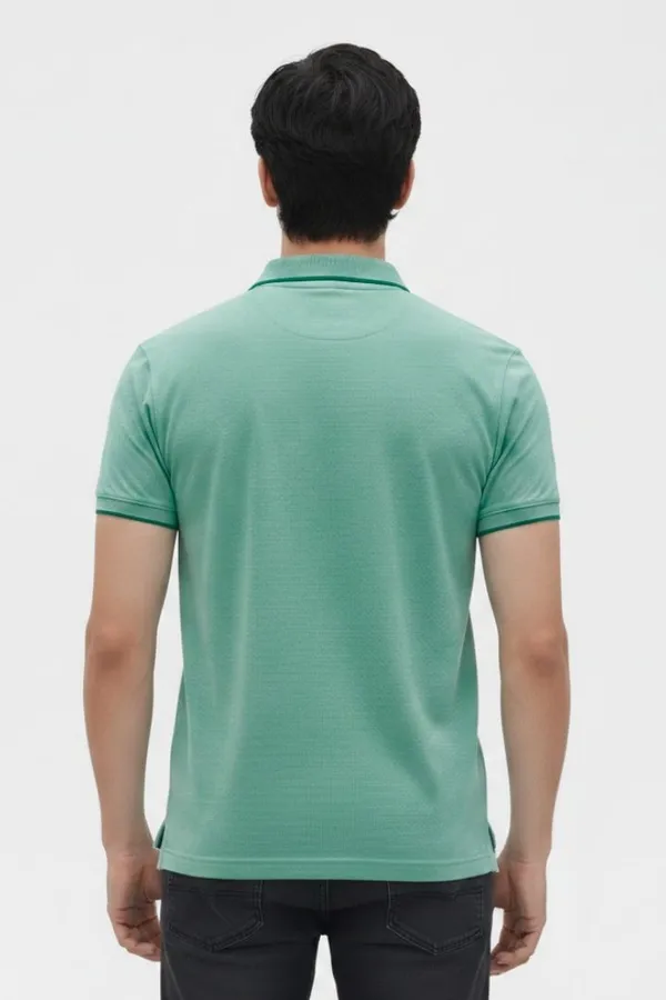 Mint_Green_Cotton_Regular_Fit_Polo_T-Shirt_For_Men