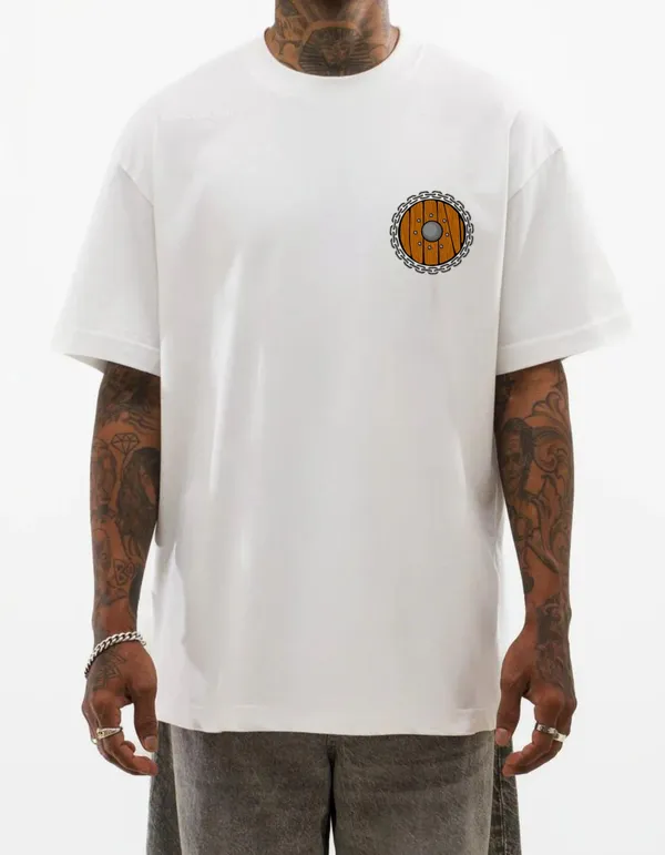 White_Casual_Fit_Graphic_T-Shirt_For_Men