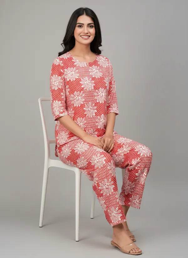 Red_Floral_Print_Regular_Fit_Co-Ord_Set_for_Women
