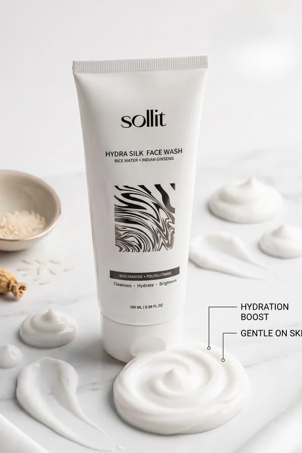 Hydra_Silk_Face_Wash_With_Niacinamide