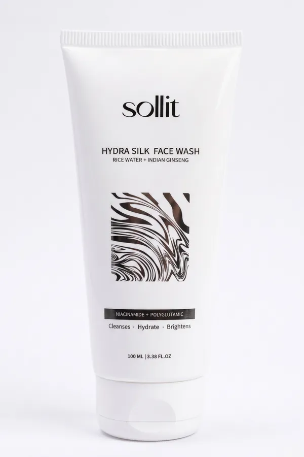 Hydra_Silk_Face_Wash_With_Rice_Water