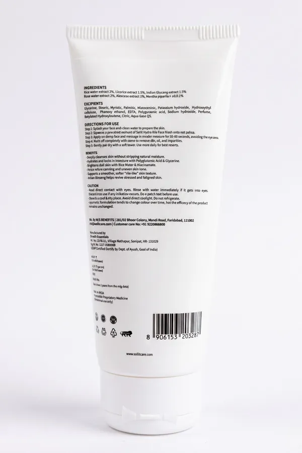 Hydra_Silk_Face_Wash_With_Rice_Water