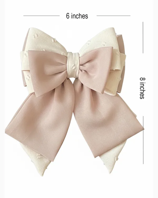 Multi_Layered_Georgette_Bows_(Beige)