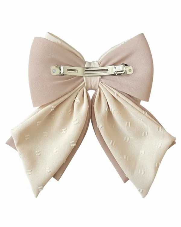Multi_Layered_Georgette_Bows_(Beige)