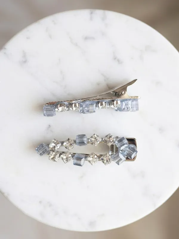 Silver_&_Blue_Alligator_Clips_For_Women