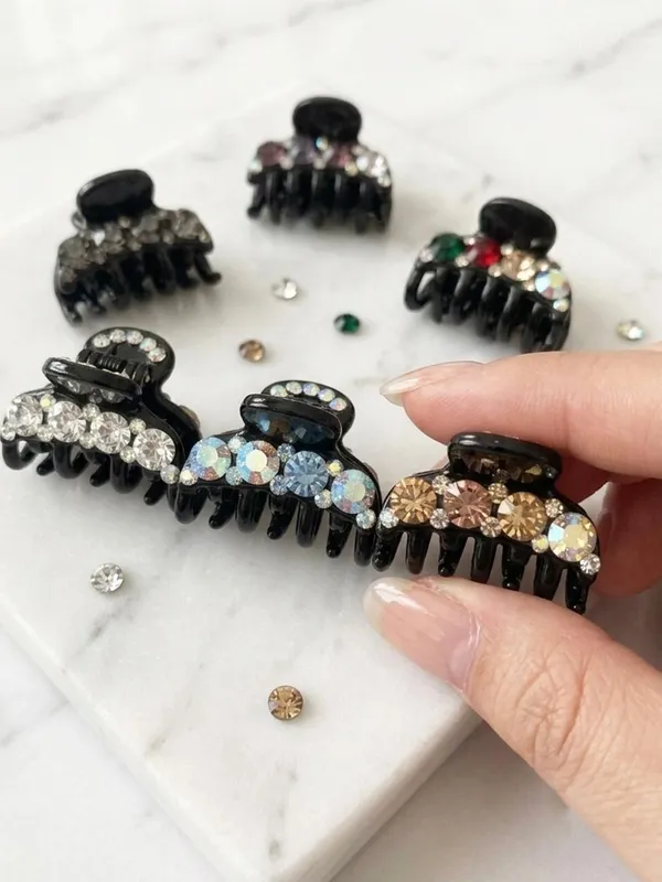 Women_Set_Of_6_Embellished_Claw_Clip