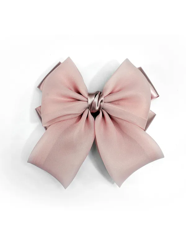 Organza_and_Satin_Bow_Clips_(Pink)