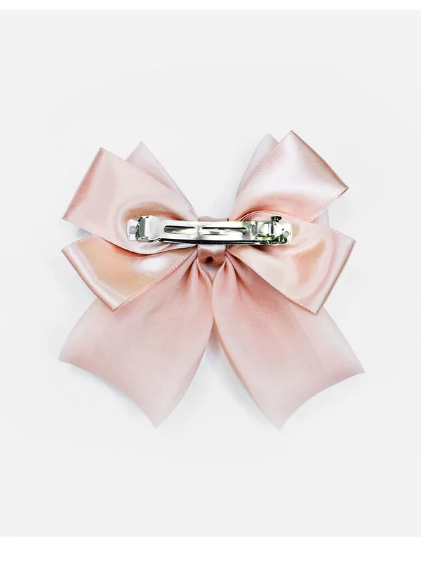 Organza_and_Satin_Bow_Clips_(Pink)