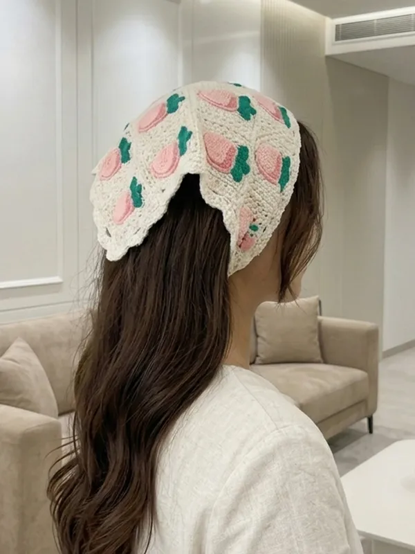 Crochet_Bandana_(Pink)