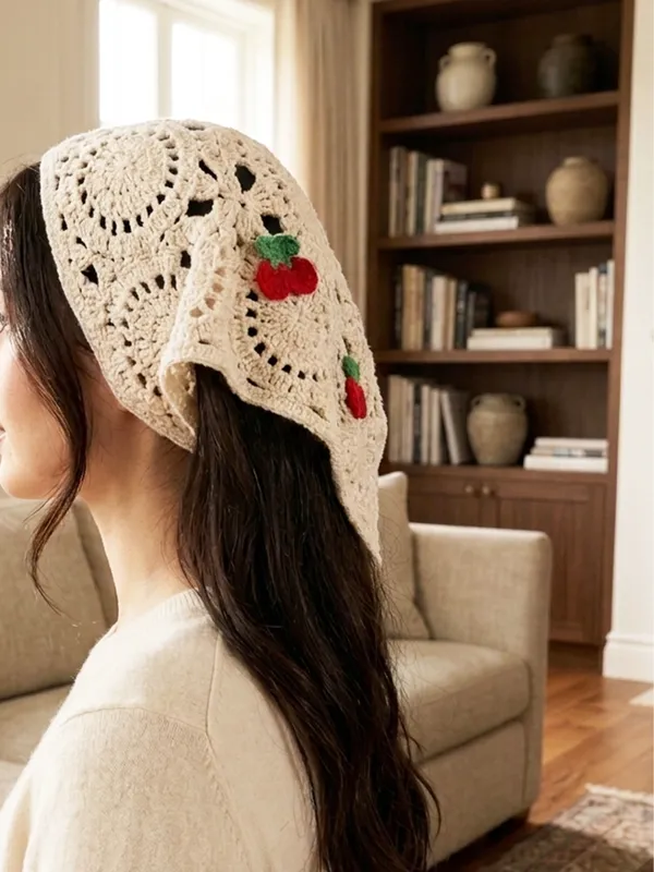 Crochet_Bandana_(Red)