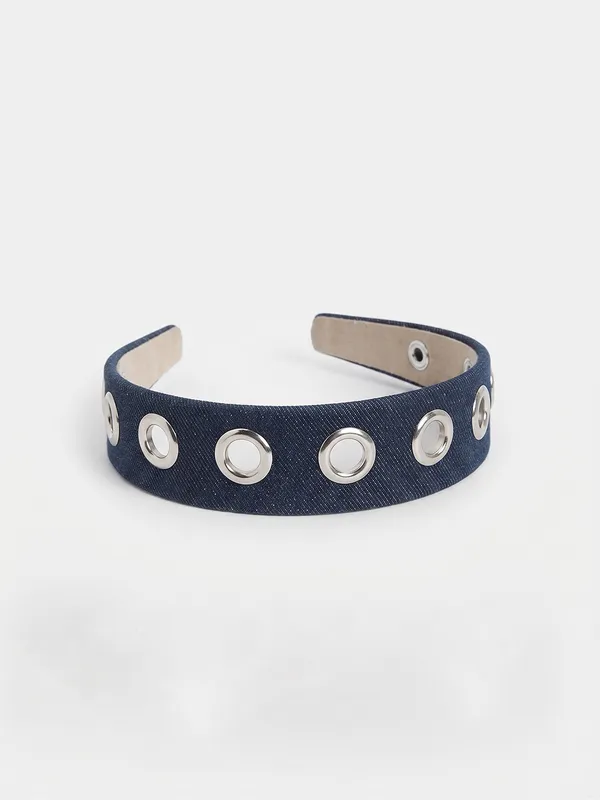 Eyelet_Denim_Headband