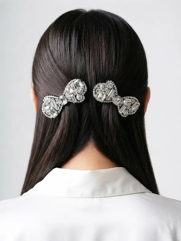 Studded_Bow_Alligator_Clips_(Silver)
