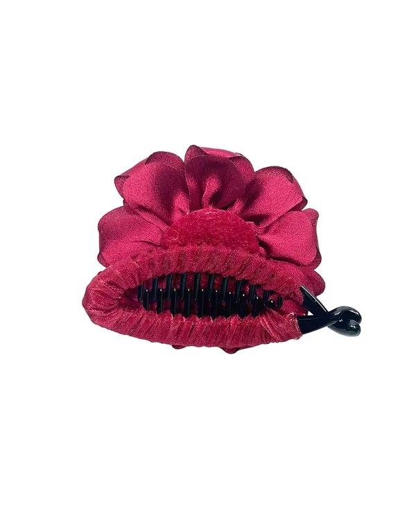 Crystal_Banana_Clip_with_Embellished_Flower_(Red)