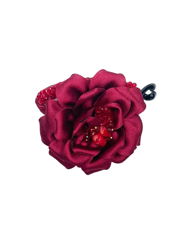 Crystal_Banana_Clip_with_Embellished_Flower_(Red)