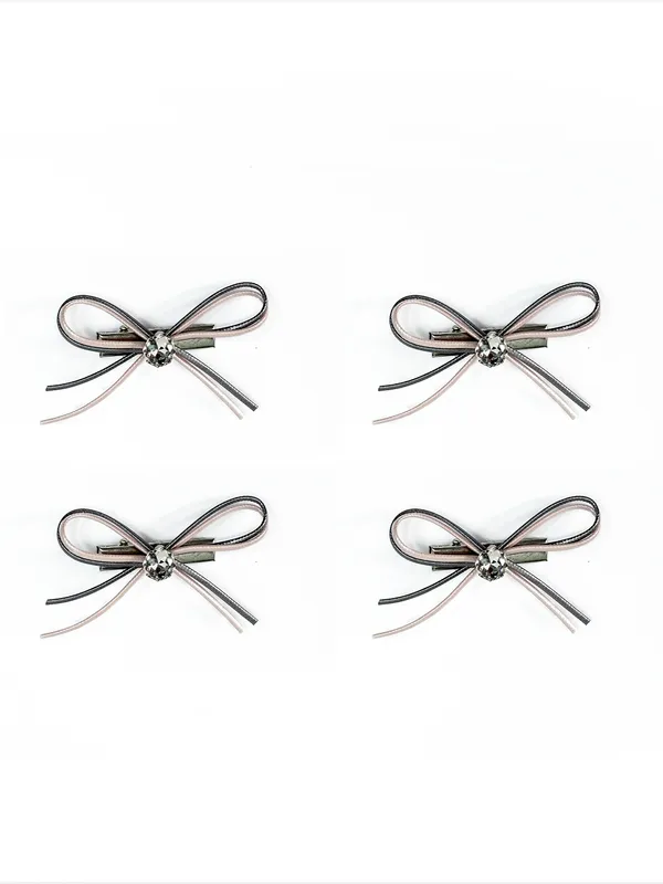 Silver_&_Pink_Metal_Alligator_Clips_For_Women