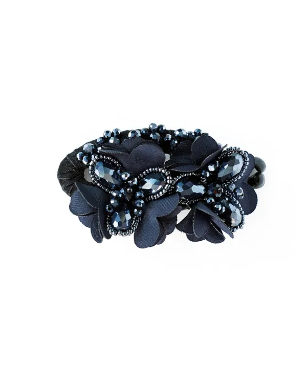 Heavy_Crystal_Banana_Clips_(Navy_Blue)