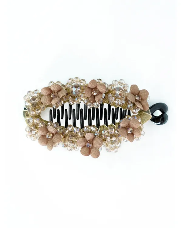 Floral_Crystal_Studded_Banana_Clip_(golden)